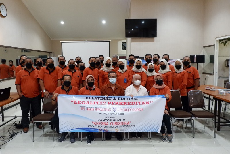 Pelatihan & Edukasi Legalitas Perkreditan bersama Kantor Hukum
